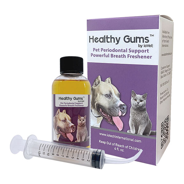 IoTech ioVet Healthy Gums Pet Water Additive - 4oz